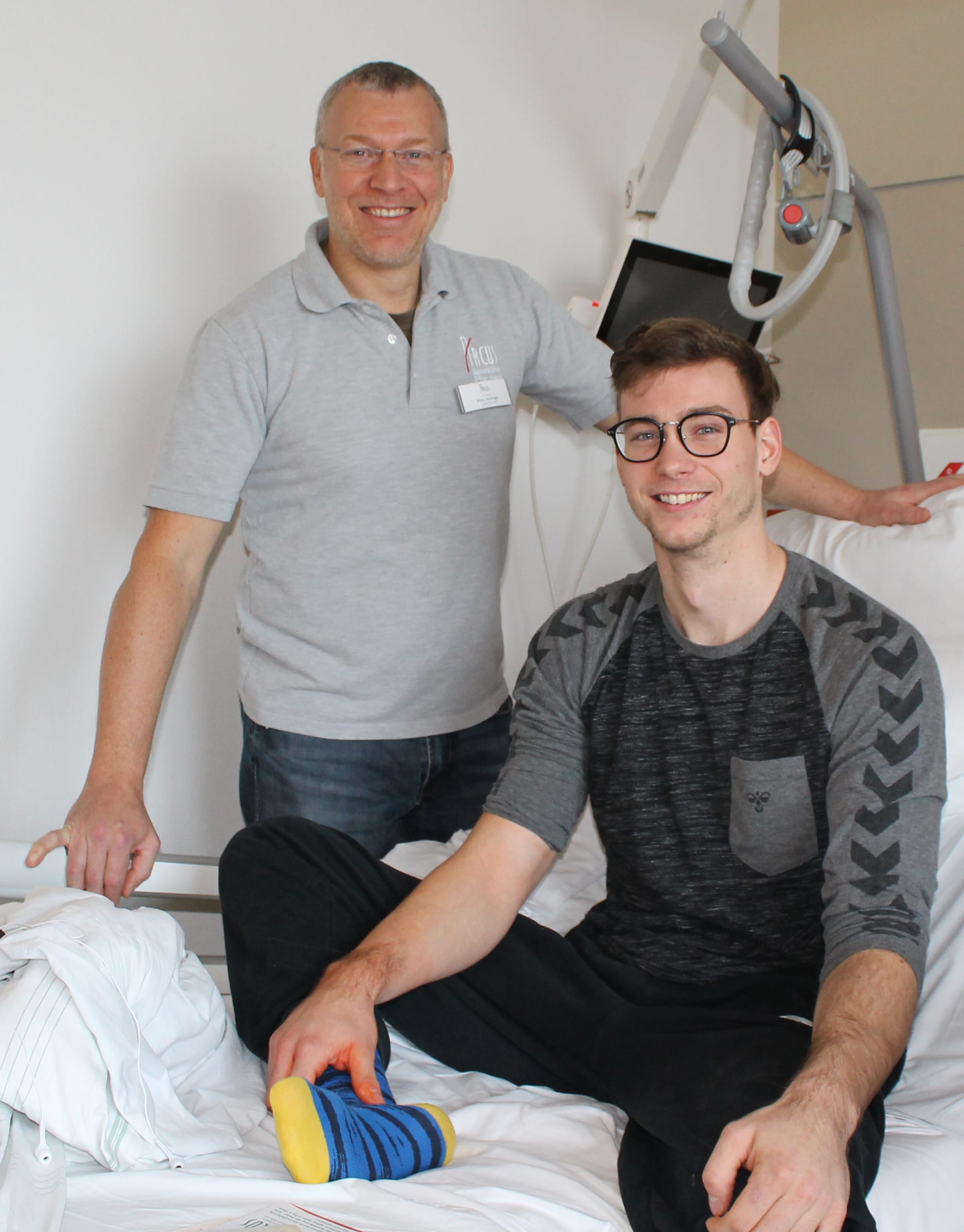 Dr. med. Boris Hollinger und Philipp Häfeli