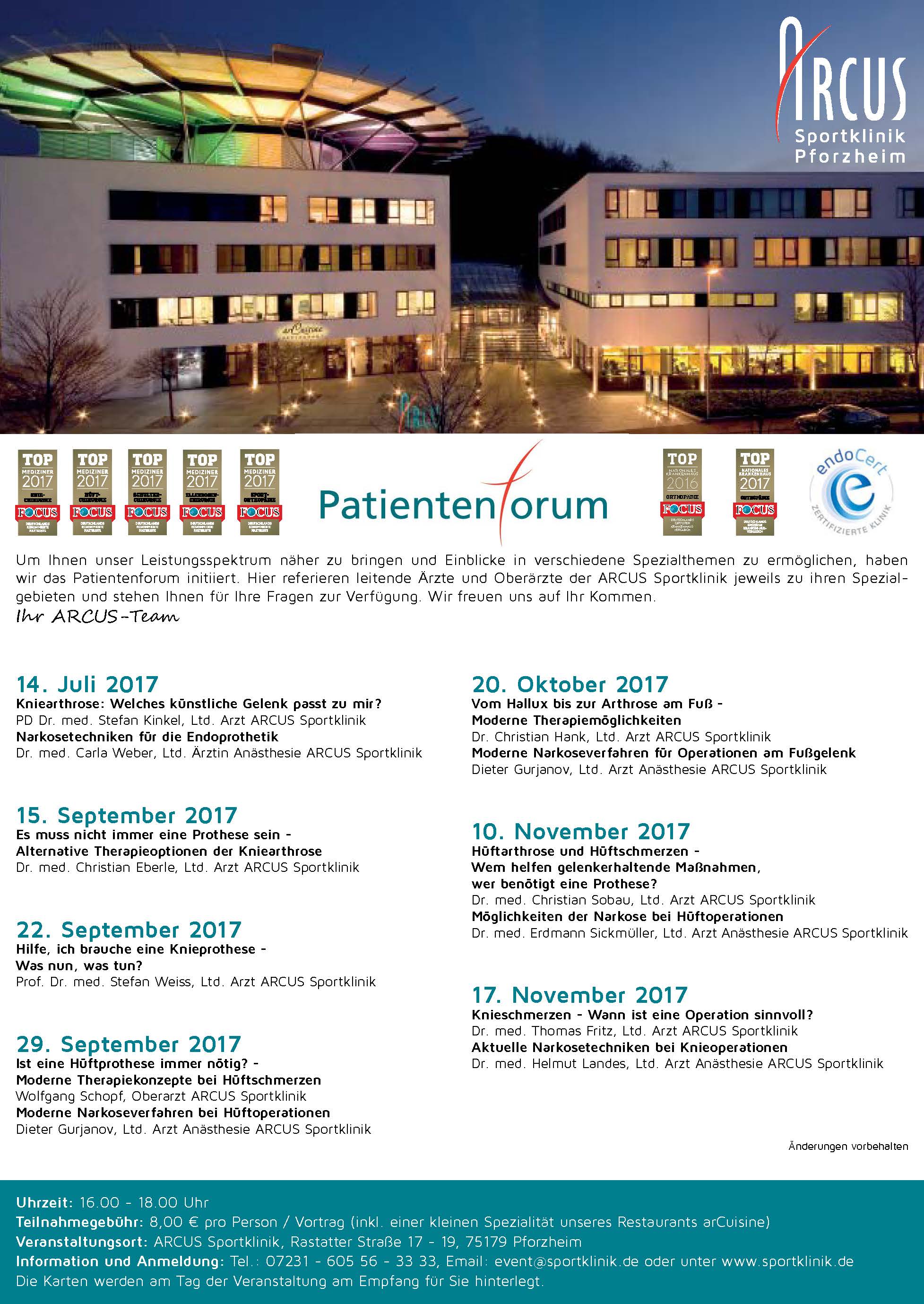 Patientenforum Plakat 2HJ 2017